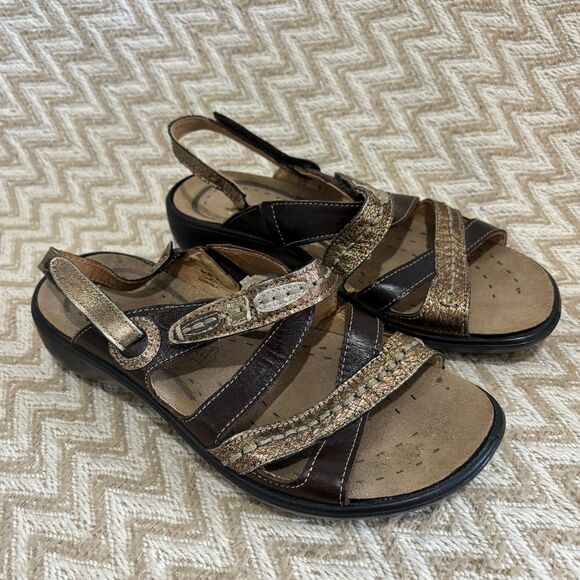 Romika Ibiza Leather Strap Slingback Sandals - Picture 1 of 8